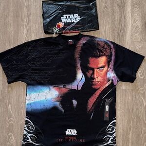 BRAND NEW WITH TAGS AND BAG - Civil Regime x Star Wars Anakin black Tee